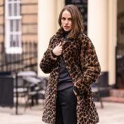 Love a bit of leopard print Sheepskin coat, £1,245, Celtic & Co (credit: celticandco.com)