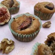 Fig & walnut muffin