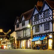 Stratford-upon-Avon's Christmas market is among the UK's best, according to The Times