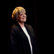 Dame Maggie Smith rehearsing at the National Theatre