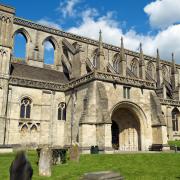 Picturesque Malmesbury Abbey, Wiltshire