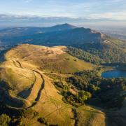 A walking route in the Malvern Hills area has been named one of Britain's best for autumn