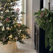 Christmas in the Colleys' Cheltenham sitting room