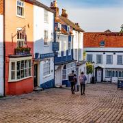 Lymington's cobbled streets would have been walked by Coventry Patmore.