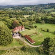 The traditional six-bedroom Sussex tile hung farm cottage