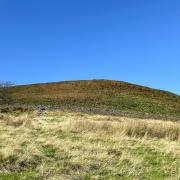 There is no path to the summit of Simpshey Hill.