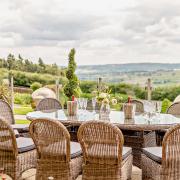 Beautiful views over the Nidderdale Valley at Bilberry Farm. Image: Yorkshire Holiday Cottages