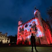 Visitors to the immersive after-dark experience will be invited inside the walls of the famous fortress next month to see the historic White Tower transformed with moving images reflecting on the conflicts.