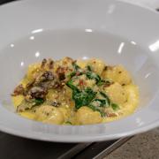 My wonderful gnocchi - small and imperfectly formed, but so tasty Photo: Lost in Cheshire