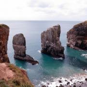 The Stacks Rocks in Pembrokeshire