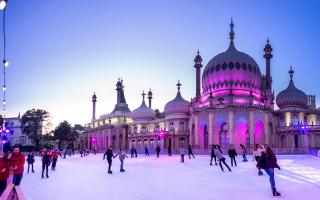 Brighton Pavilion ice-rink