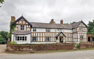 Churton Hall on the Barnston Estate at Farndon.