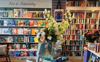 The comfy interior of Harris & Harris Books in Clare. Photo: Harris & Harris