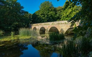 Bridge over the River Stour at Blandford.