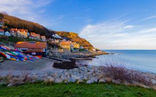 Runswick Bay in North Yorkshire