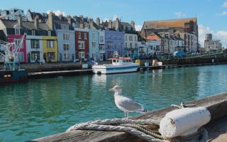 Custom House Quay at Weymouth Harbour.