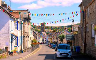 Take a break from traversing the moor in this welcoming town.