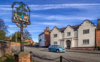 The lovely South Derbyshire village of Etwall