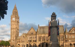 Rochdale's stunning Gothic town hall is one of the county's most impressive buildings