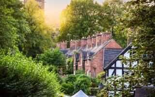 The pretty cottages below St Mary's Church. Image: Getty