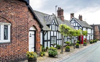 The village of Great Budworth had a mid-19th century makeover campaign to 'render it picturesque in Victorian eyes'.