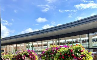 Altrincham Railway Station always looks just the ticket for the Britain in Bloom competition.