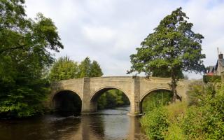 The Old Bridge over the Derwent