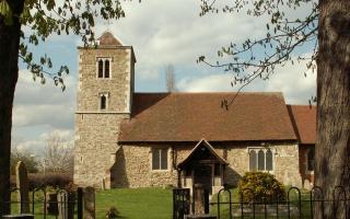 Haunted church- Holy Cross, Basildon where the 'monk' was seen