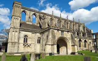 Picturesque Malmesbury Abbey, Wiltshire