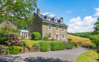 HOWN HOUSE, Loddiswell This imposing country house within 37 acres has numerous outbuildings and overlooks the River Avon. stags.co.uk