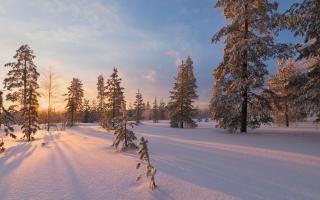 Rovaniemi in Finland.