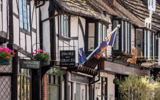 Medieval buildings in the High Street